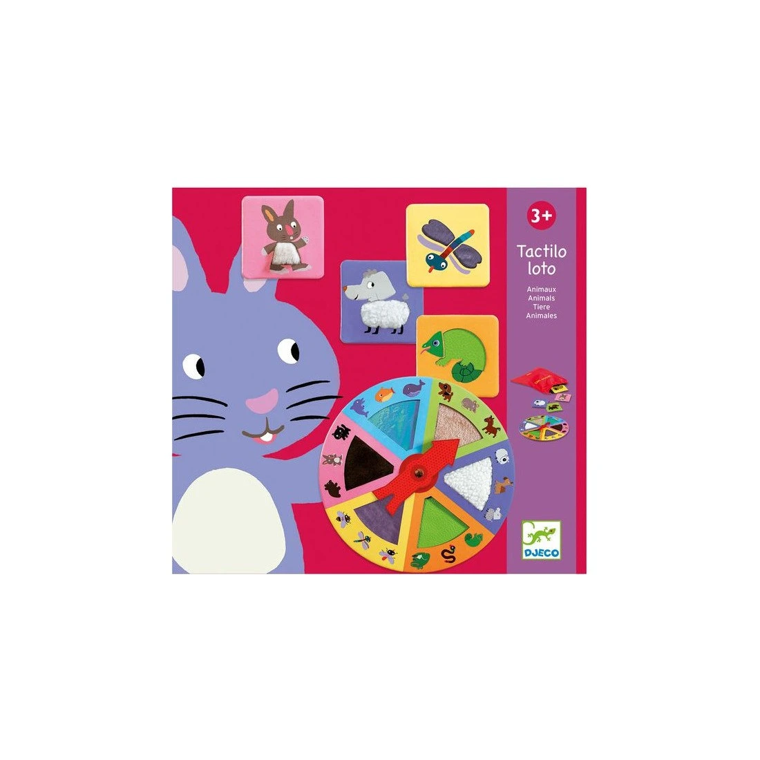 Tactilo Loto - Animaux - Djeco 5 Tactilo Loto - Animaux - Djeco – Image 3