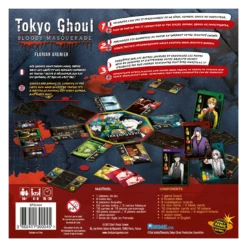Tokyo Ghoul : Bloody Masquerade - Don T Panic Games -Les Amis Ludiques Soldes don t panic games tokyo ghoul bloody masquerade 9782376973577 2