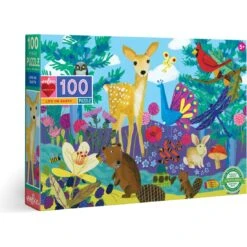 Puzzle - La Vie Sur Terre - 100 Pièces - Eeboo