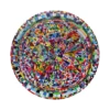 Puzzle Rond 500 Pièces : Motif Triangulaire - Eeboo -Les Amis Ludiques Soldes eeboo puzzle rond 500 pieces motif triangulaire 689196510786