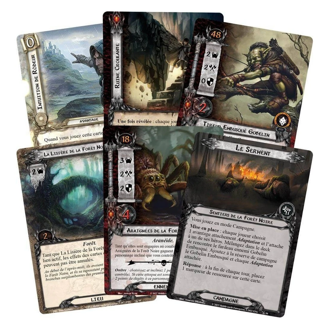 Le Seigneur Des Anneaux Jce - Les Ténèbres De La Forêt Noire - Fantasy Flight Games 4 Le Seigneur Des Anneaux Jce - Les Ténèbres De La Forêt Noire - Fantasy Flight Games – Image 2