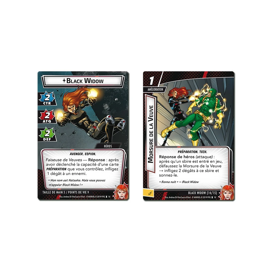 Marvel Champions : Le Jeu De Cartes - Black Widow - Fantasy Flight Games 4 Marvel Champions : Le Jeu De Cartes - Black Widow - Fantasy Flight Games – Image 2
