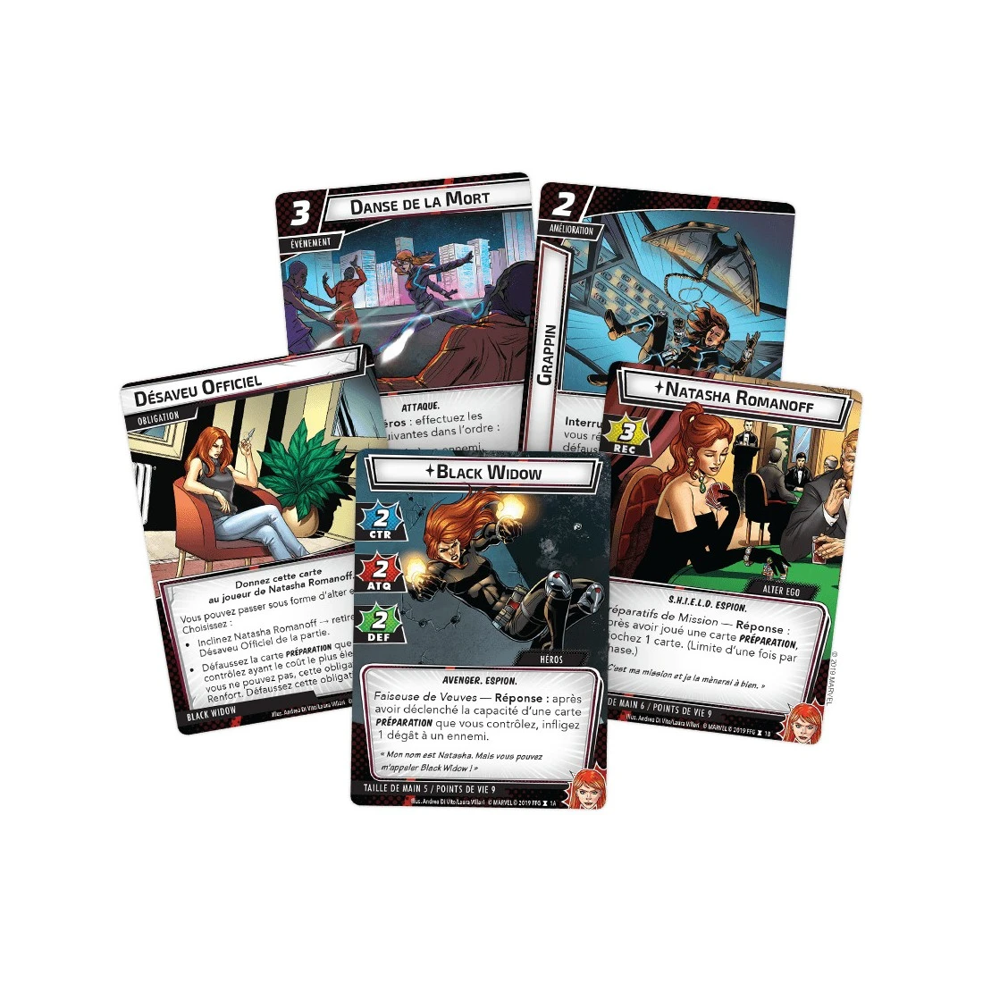 Marvel Champions : Le Jeu De Cartes - Black Widow - Fantasy Flight Games 3 Marvel Champions : Le Jeu De Cartes - Black Widow - Fantasy Flight Games