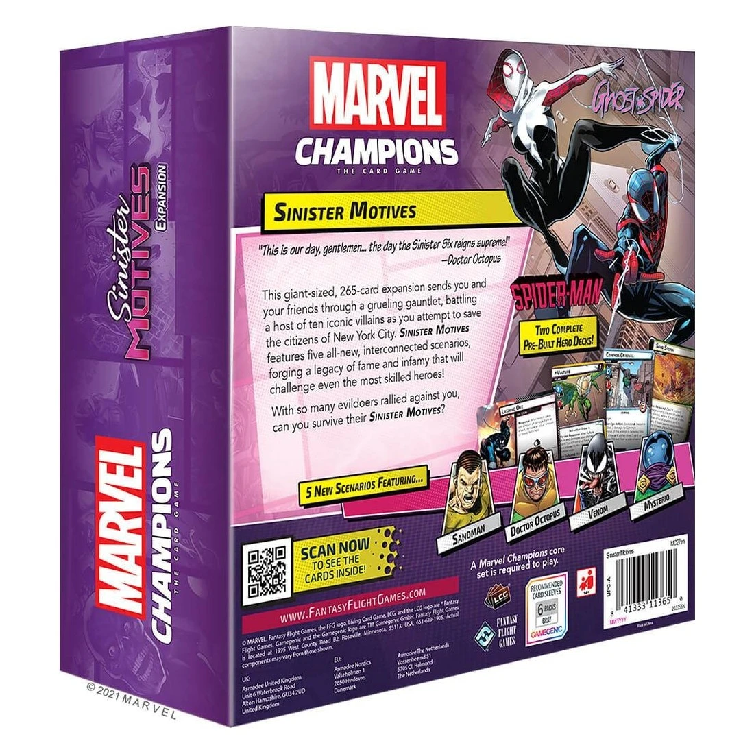 Marvel Champions : Le Jeu De Cartes - Extension Sinistres Motivations - Fantasy Flight Games 5 Marvel Champions : Le Jeu De Cartes - Extension Sinistres Motivations - Fantasy Flight Games – Image 3