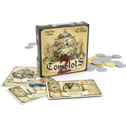 Complots 2 - Ferti Games -Les Amis Ludiques Soldes ferti games complots 2 3760093330664 2