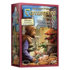 Carcassonne Extension N°2 : Marchands Et Bâtisseurs - Zman Games