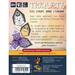 Extension Les Loups Dans L'ombre - Triqueta - Gigamic -Les Amis Ludiques Soldes gigamic extension les loups dans l ombre triqueta 3421272393114 1