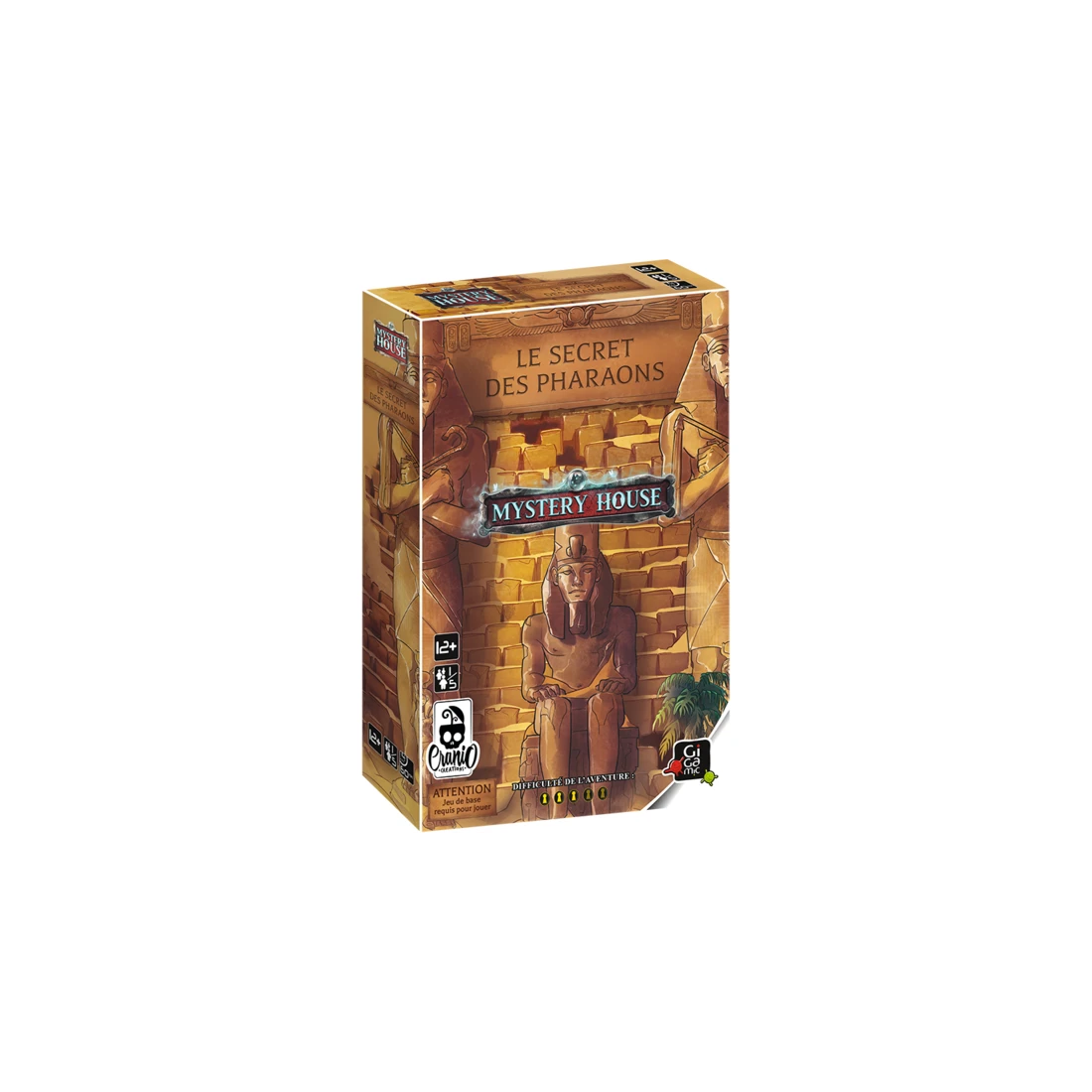 Mystery House - Extension Le Secret Des Pharaons - Gigamic 3 Mystery House - Extension Le Secret Des Pharaons - Gigamic
