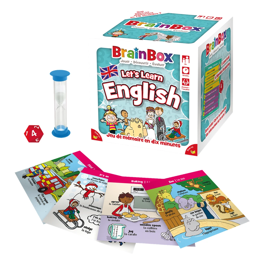 BrainBox : Apprenons L'Anglais - Refresh - Green Board Games 4 BrainBox : Apprenons L'Anglais - Refresh - Green Board Games – Image 2
