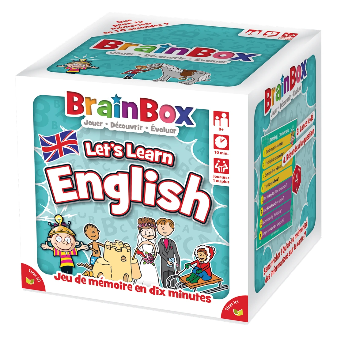 BrainBox : Apprenons L'Anglais - Refresh - Green Board Games 3 BrainBox : Apprenons L'Anglais - Refresh - Green Board Games