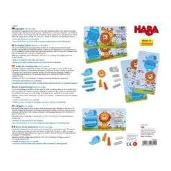Jeu D'assemblage Dans La Jungle - Haba -Les Amis Ludiques Soldes haba jeu d assemblage dans la jungle 4010168256115 2