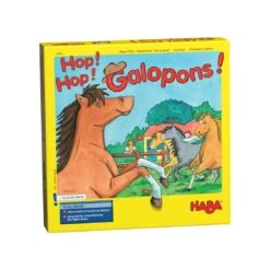 Jeu De Societe Hop Hop Galopons - Des 3 Ans - Haba -Les Amis Ludiques Soldes haba jeu de societe hop hop galopons des 3 ans 4010168054452 2