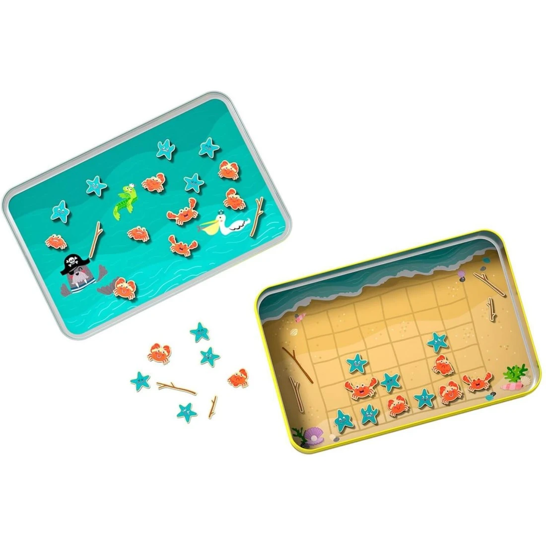 Jeu De Voyage - 4 à La Plage ! - Haba 4 Jeu De Voyage - 4 à La Plage ! - Haba – Image 2