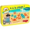 Jeu De Voyage - 4 à La Plage ! - Haba 2 Jeu De Voyage - 4 à La Plage ! - Haba -Les Amis Ludiques Soldes haba jeu de voyage 4 a la plage 4010168255606