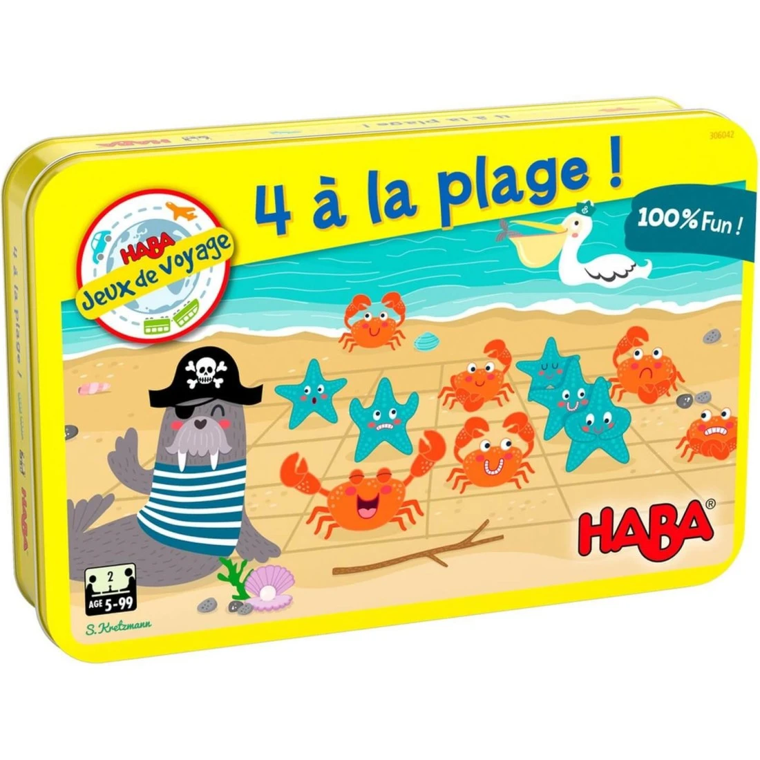 Jeu De Voyage - 4 à La Plage ! - Haba 3 Jeu De Voyage - 4 à La Plage ! - Haba
