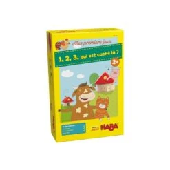 Mes Premiers Jeux : 1, 2, 3, Qui Est Caché Là ? - Haba -Les Amis Ludiques Soldes haba mes premiers jeux 1 2 3 qui est cache la 4010168218083 1
