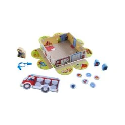 Mes Premiers Jeux : Théo Le Pompier - Dès 2 Ans - Haba -Les Amis Ludiques Soldes haba mes premiers jeux theo le pompier des 2 ans 4010168235530 7