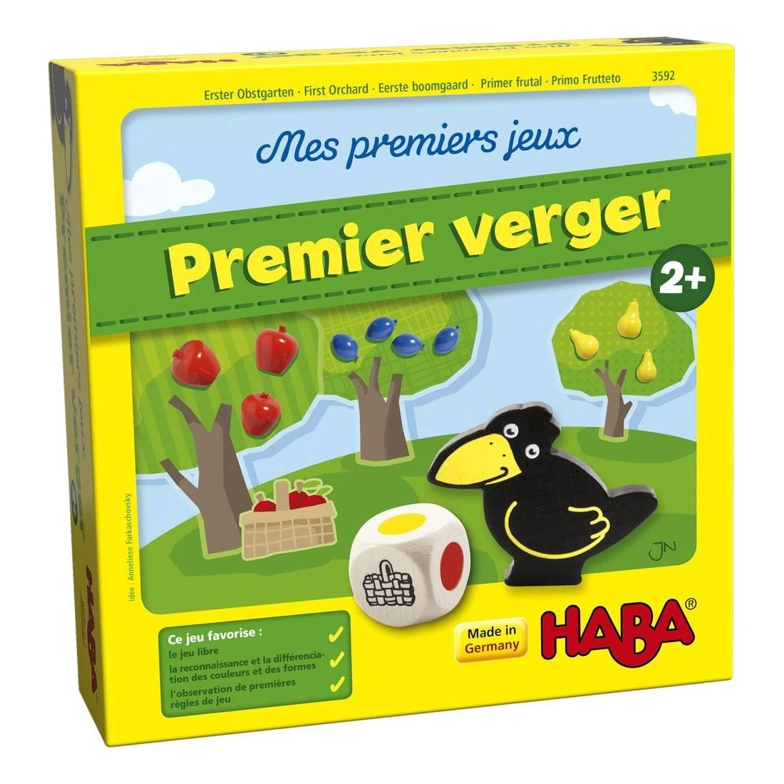 Mon Premier Verger - Mes Premiers Jeux - Haba 3 Mon Premier Verger - Mes Premiers Jeux - Haba