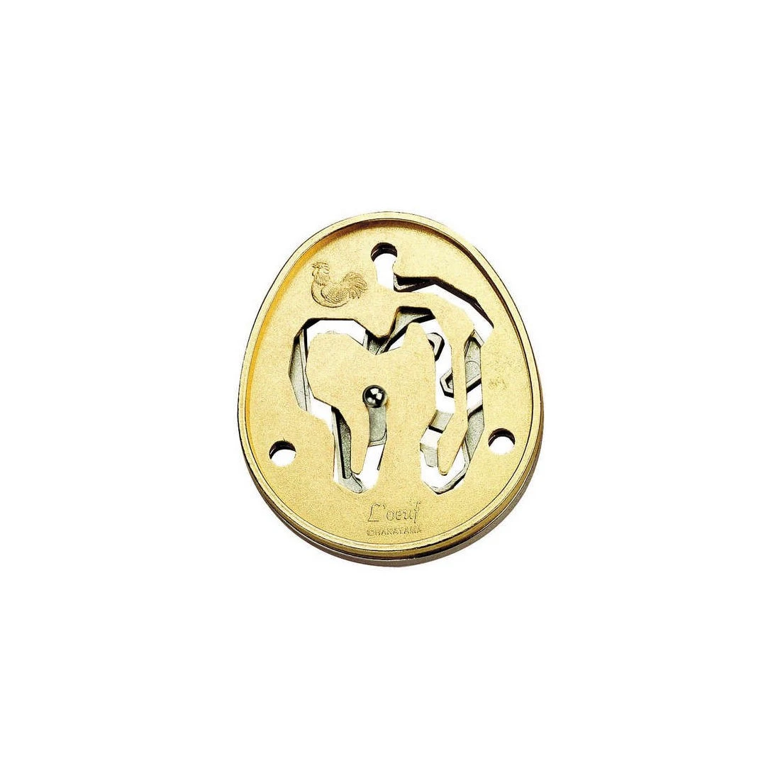 Casse-Tête Huzzle Cast L'Oeuf - Diff.4 - Casse-têtes 3 Casse-Tête Huzzle Cast L'Oeuf - Diff.4 - Casse-têtes