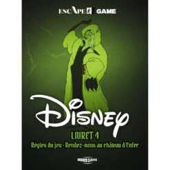 Escape Game : Disney Villains 2 - Heroes Games -Les Amis Ludiques Soldes heroes games escape game disney villains 2 9782016287194 3