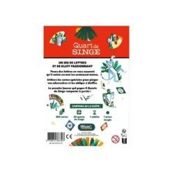 Quart De Singe - Hiboutatillus -Les Amis Ludiques Soldes hiboutatillus quart de singe 3770010367307 12