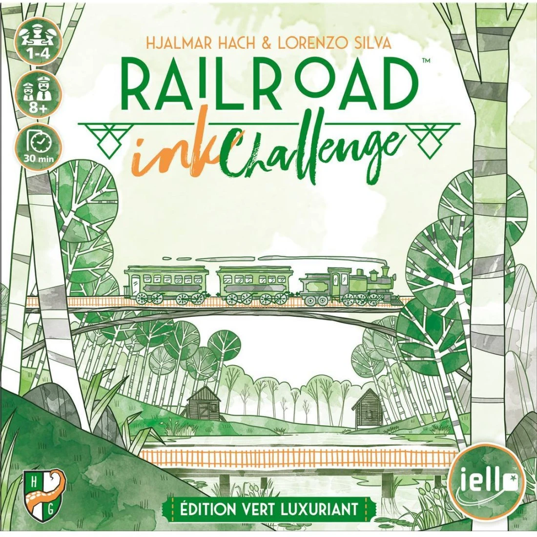 Iello Railroad Ink Challenge - Vert - Horrible Guild 5 Iello Railroad Ink Challenge - Vert - Horrible Guild – Image 3