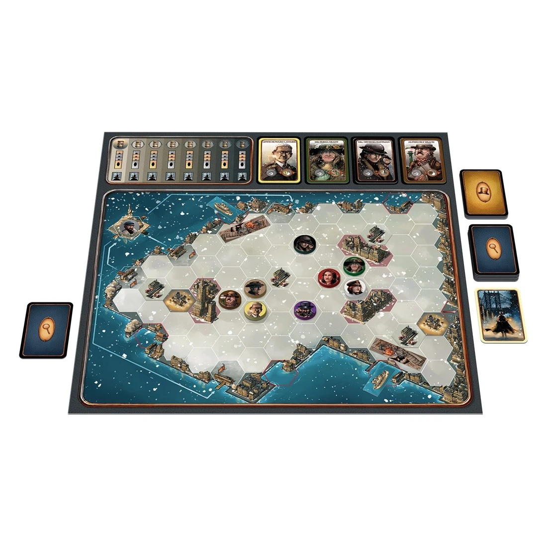 Mr. Jack - New York - Edition Révisée - Hurrican Games 4 Mr. Jack - New York - Edition Révisée - Hurrican Games – Image 2