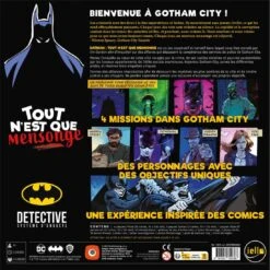 Batman - Tout N'est Que Mensonge - Detective - Iello -Les Amis Ludiques Soldes iello batman tout n est que mensonge detective 3701551700766 3