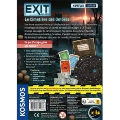 Exit - Le Cimetière Des Ombres - Confirmé - Iello -Les Amis Ludiques Soldes iello exit le cimetiere des ombres confirme 3760175519703 2