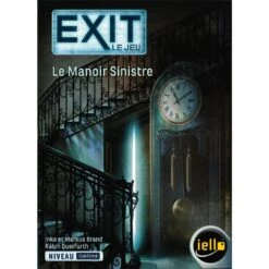 Exit : Le Manoir Sinistre - Iello -Les Amis Ludiques Soldes iello exit le manoir sinistre 3760175516214 3