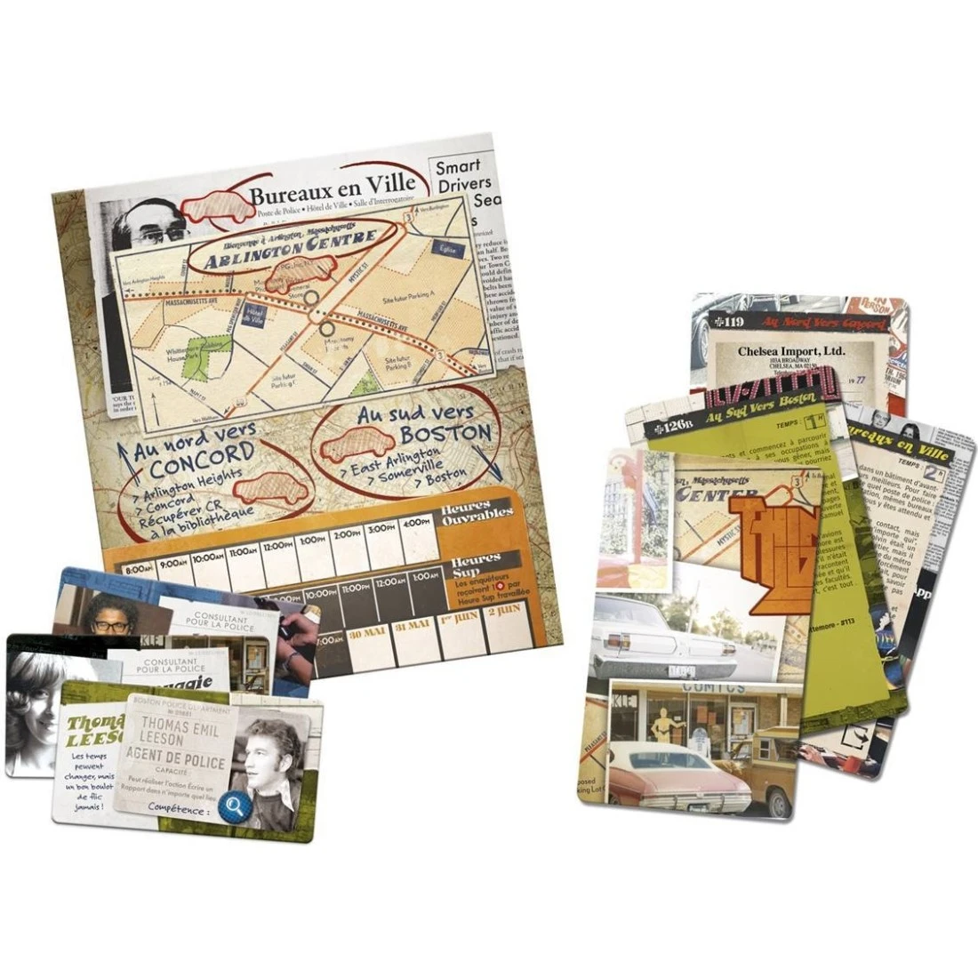 Jeu D'enquête : Détective : Dig Deeper - Iello 4 Jeu D'enquête : Détective : Dig Deeper - Iello – Image 2