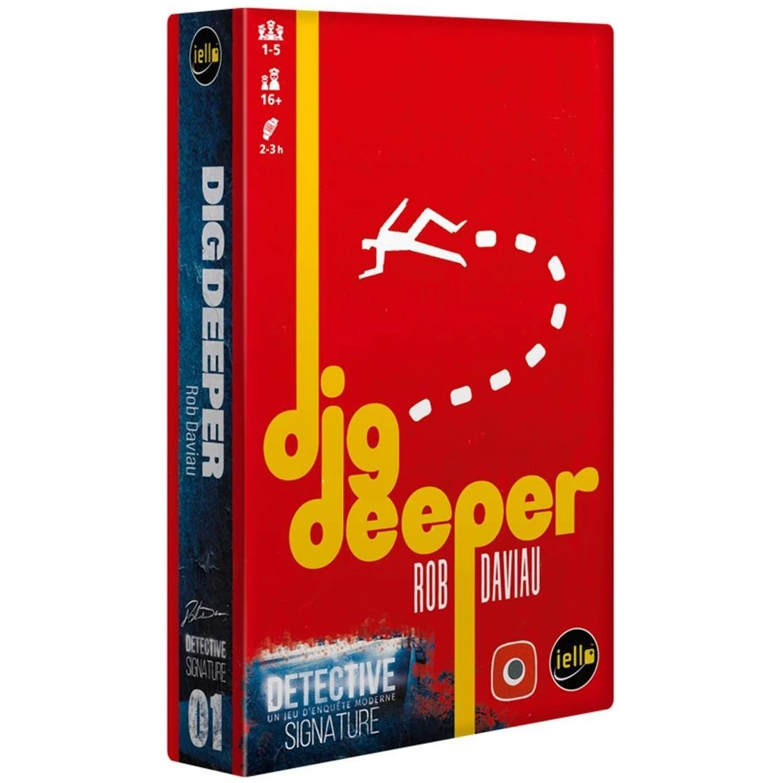 Jeu D'enquête : Détective : Dig Deeper - Iello 5 Jeu D'enquête : Détective : Dig Deeper - Iello – Image 3