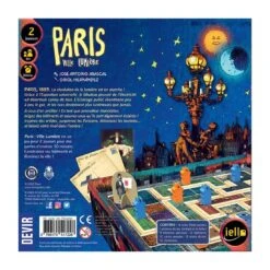 Jeu Paris Ville Lumière - Iello -Les Amis Ludiques Soldes iello jeu paris ville lumiere 3760175517228 2