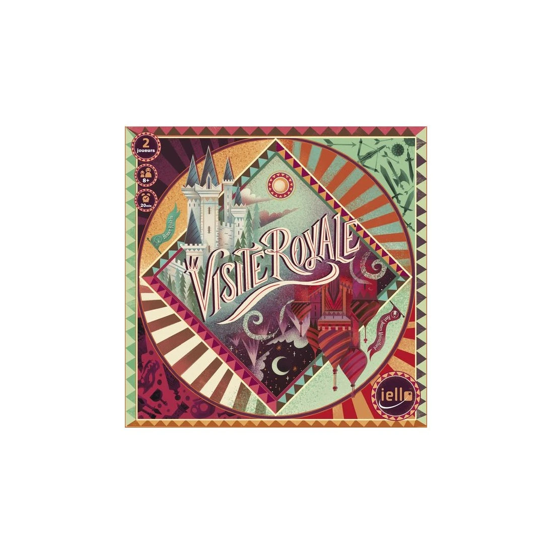 Jeu Visite Royale - Iello 3 Jeu Visite Royale - Iello
