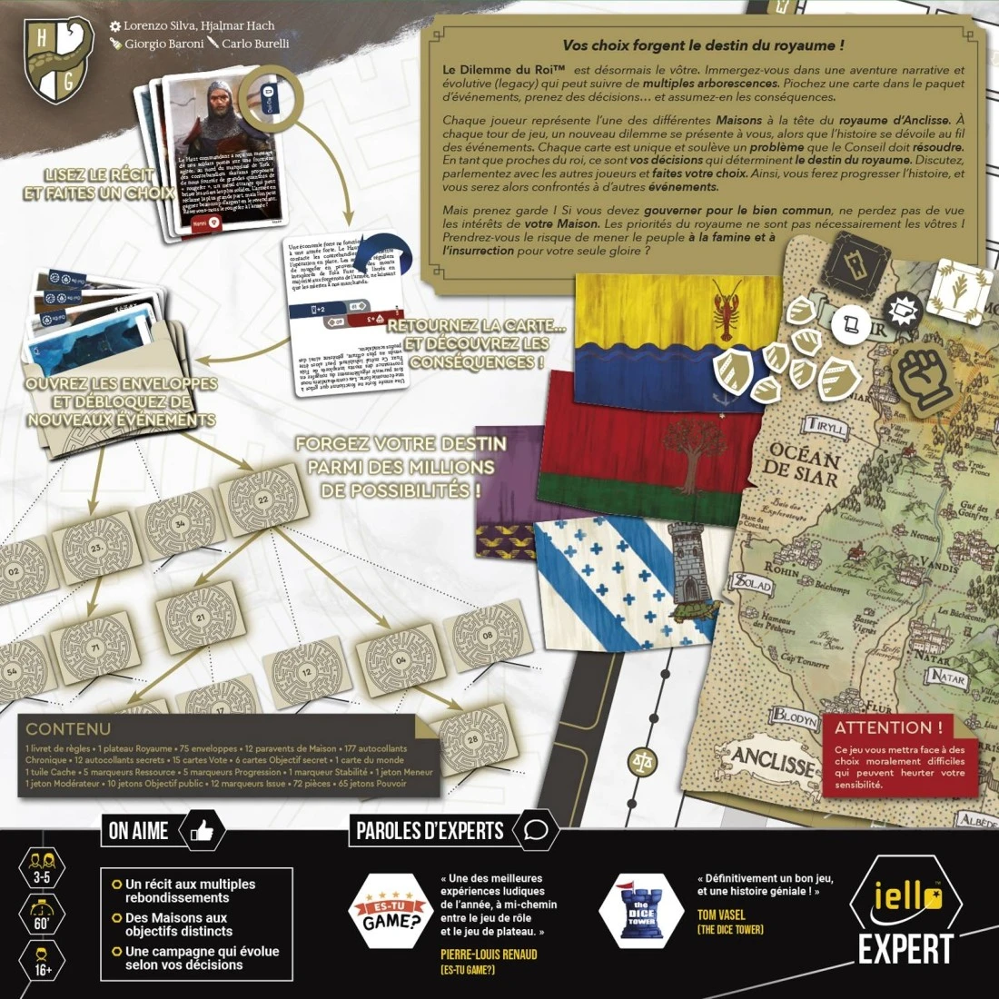 Le Dilemme Du Roi - Iello 5 Le Dilemme Du Roi - Iello – Image 3