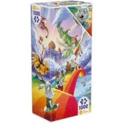 Puzzle 1000 Pièces : Twist : Bunny Kingdom In The Sky - Iello -Les Amis Ludiques Soldes iello puzzle 1000 pieces twist bunny kingdom in the sky 3760175519819 3