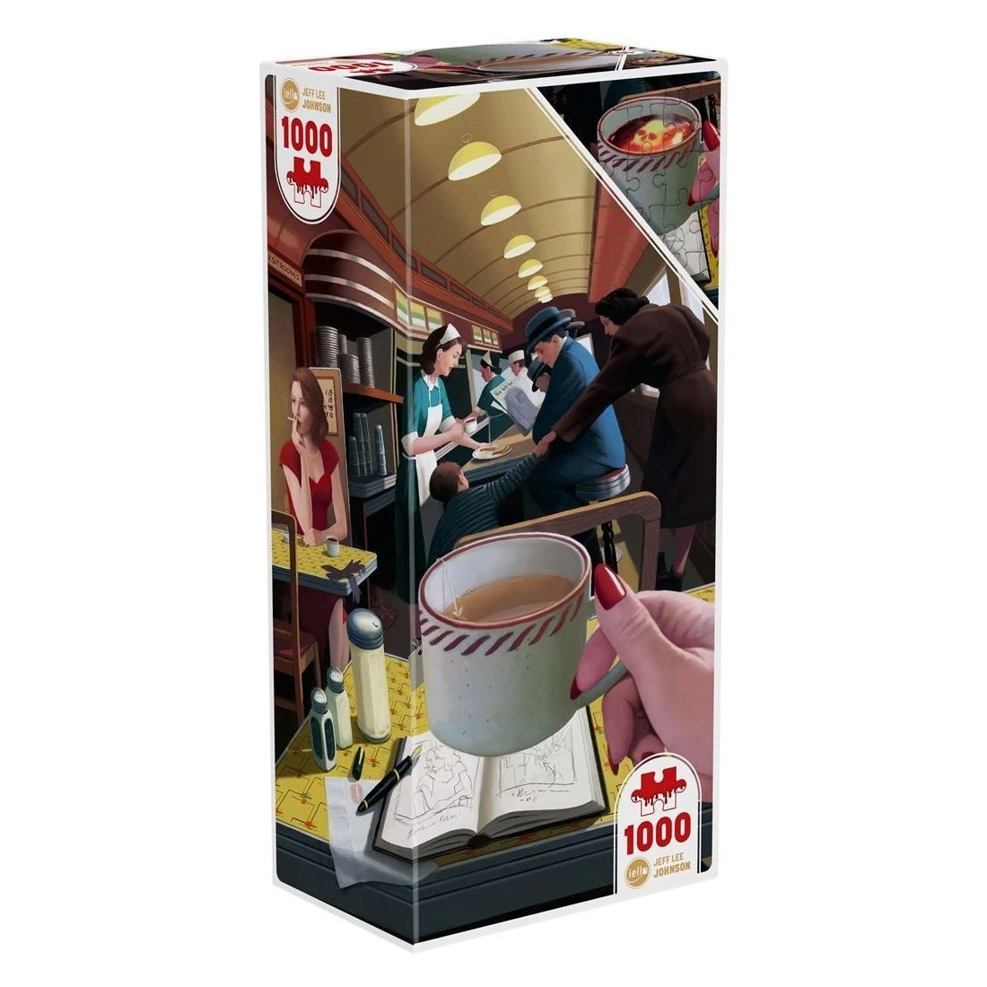 Puzzle Twist - Blue Plate Special - 1000 Pièces - Iello 4 Puzzle Twist - Blue Plate Special - 1000 Pièces - Iello – Image 2