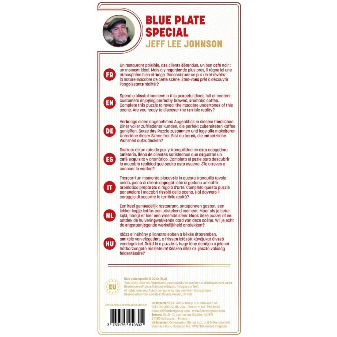 Puzzle Twist - Blue Plate Special - 1000 Pièces - Iello 3 Puzzle Twist - Blue Plate Special - 1000 Pièces - Iello