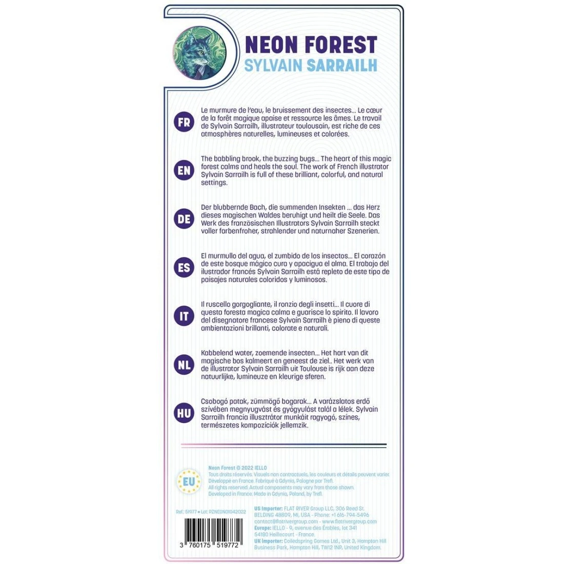 Puzzle Universe - Neon Forest - 1000 Pièces - Iello 3 Puzzle Universe - Neon Forest - 1000 Pièces - Iello