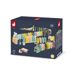 Janod - Dominos Sweet Cocoon -Les Amis Ludiques Soldes janod janod dominos sweet cocoon 3700217344047 2
