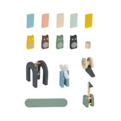 Janod - Dominos Sweet Cocoon -Les Amis Ludiques Soldes janod janod dominos sweet cocoon 3700217344047 6