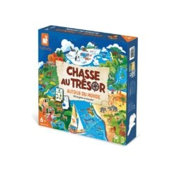 Jeu Chasse Au Trésor - Autour Du Monde - Janod -Les Amis Ludiques Soldes janod jeu chasse au tresor autour du monde 3700217324483 4