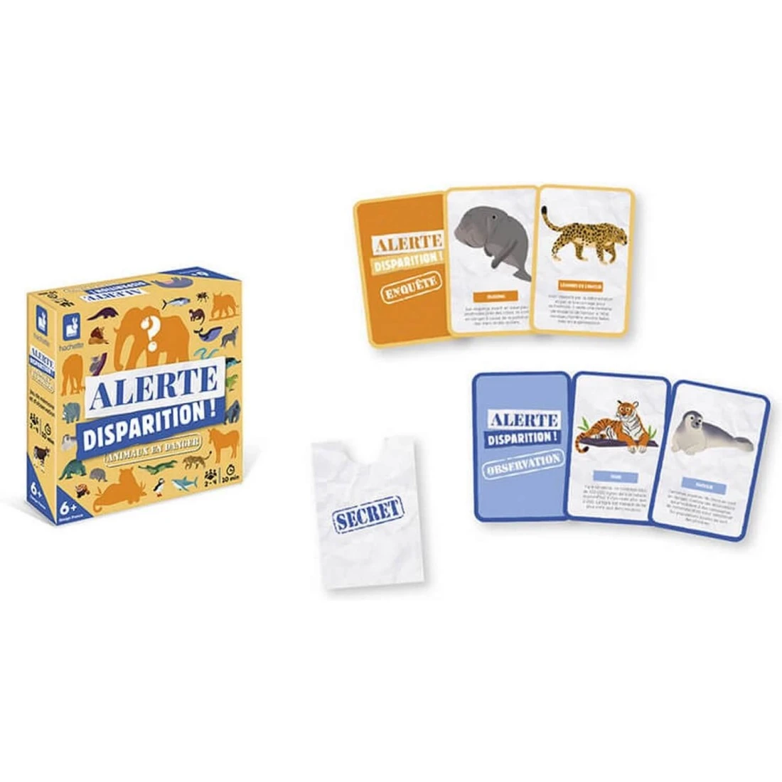 Jeu D'enquête Alerte Disparition! Animaux En Danger - Janod 4 Jeu D'enquête Alerte Disparition! Animaux En Danger - Janod – Image 2