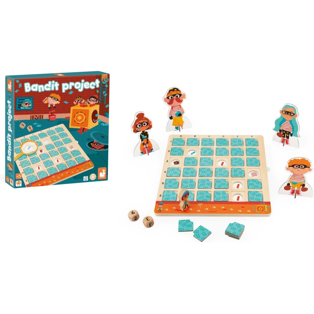 Jeu Educatif - Bandit Project - Janod 6 Jeu Educatif - Bandit Project - Janod – Image 4