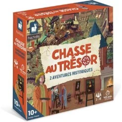 Mini Chasse Au Trésor Histoire : 2 Aventures Historiques - Janod -Les Amis Ludiques Soldes janod mini chasse au tresor histoire 2 aventures historiques 3700217324513 2