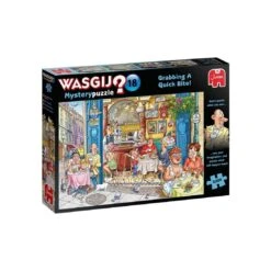 Puzzle 1000 Pièces : Wasgij Mystery 18 : Grabbing A Quick Bite ! - Jumbo