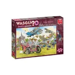 Puzzle 1000 Pièces : Wasgij Retro Destiny Numéro 5 : Time Travel - Jumbo Diset
