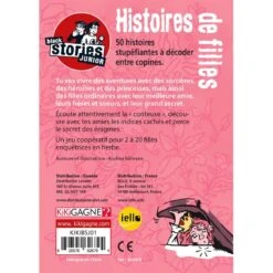 Kikigagne - Black Stories Junior - Histoires De Filles - Kikigagne ? -Les Amis Ludiques Soldes kikigagne kikigagne black stories junior histoires de filles 626570626794 2