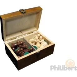 Pièces Echec T3 Avec Coffret En Bois - Loisirs Nouveaux -Les Amis Ludiques Soldes loisirs nouveaux pieces echec t3 avec coffret en bois 3700325042415 2