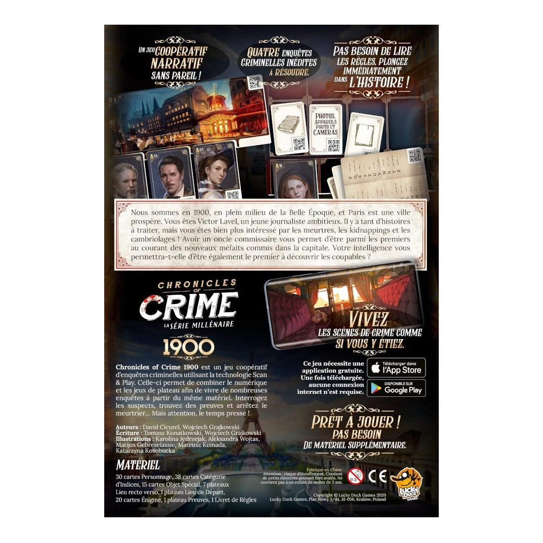 Chronicles Of Crime Millenium - Lucky Duck Games 4 Chronicles Of Crime Millenium - Lucky Duck Games – Image 2